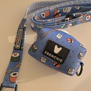 Dog leash and poop bag pouch Size Specs:5ft